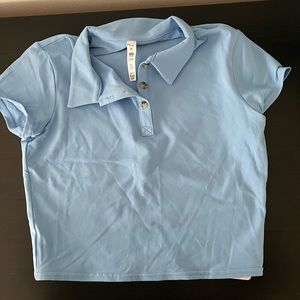 Alo Yoga Golf Shirt- never worn!!